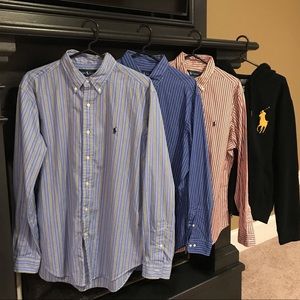 LOT —> Polo by Ralph Lauren Shirts & Hoodie